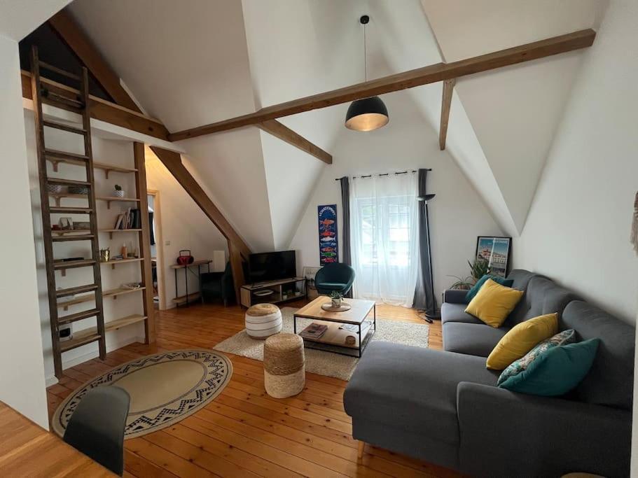 Le Nid Apartment Le Pouliguen Bagian luar foto